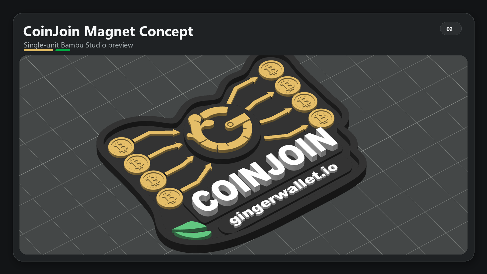 GingerWallet CoinJoin Magnet